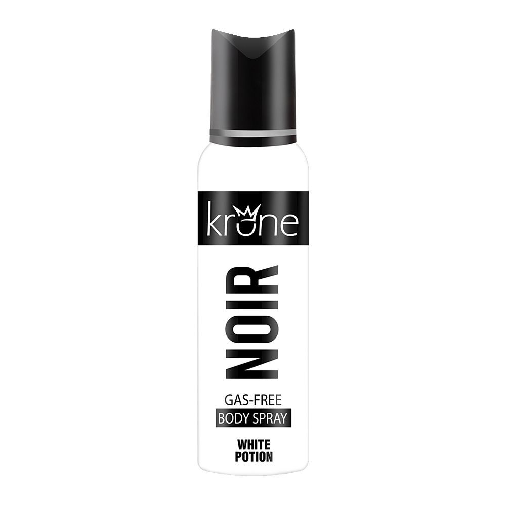 Krone- NOIR White Potion- Gas Free Body Spray 120 ML