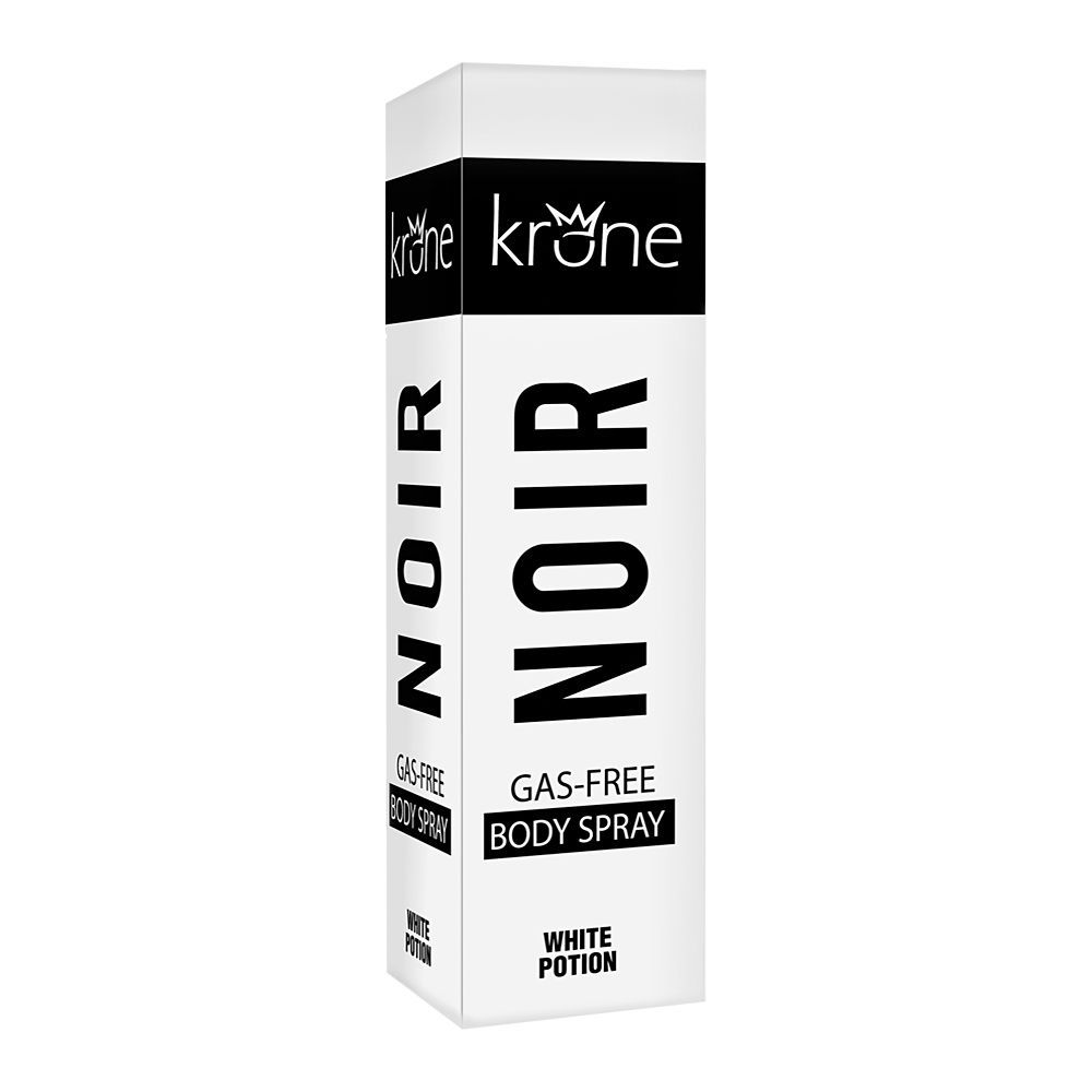 Krone- NOIR White Potion- Gas Free Body Spray 120 ML