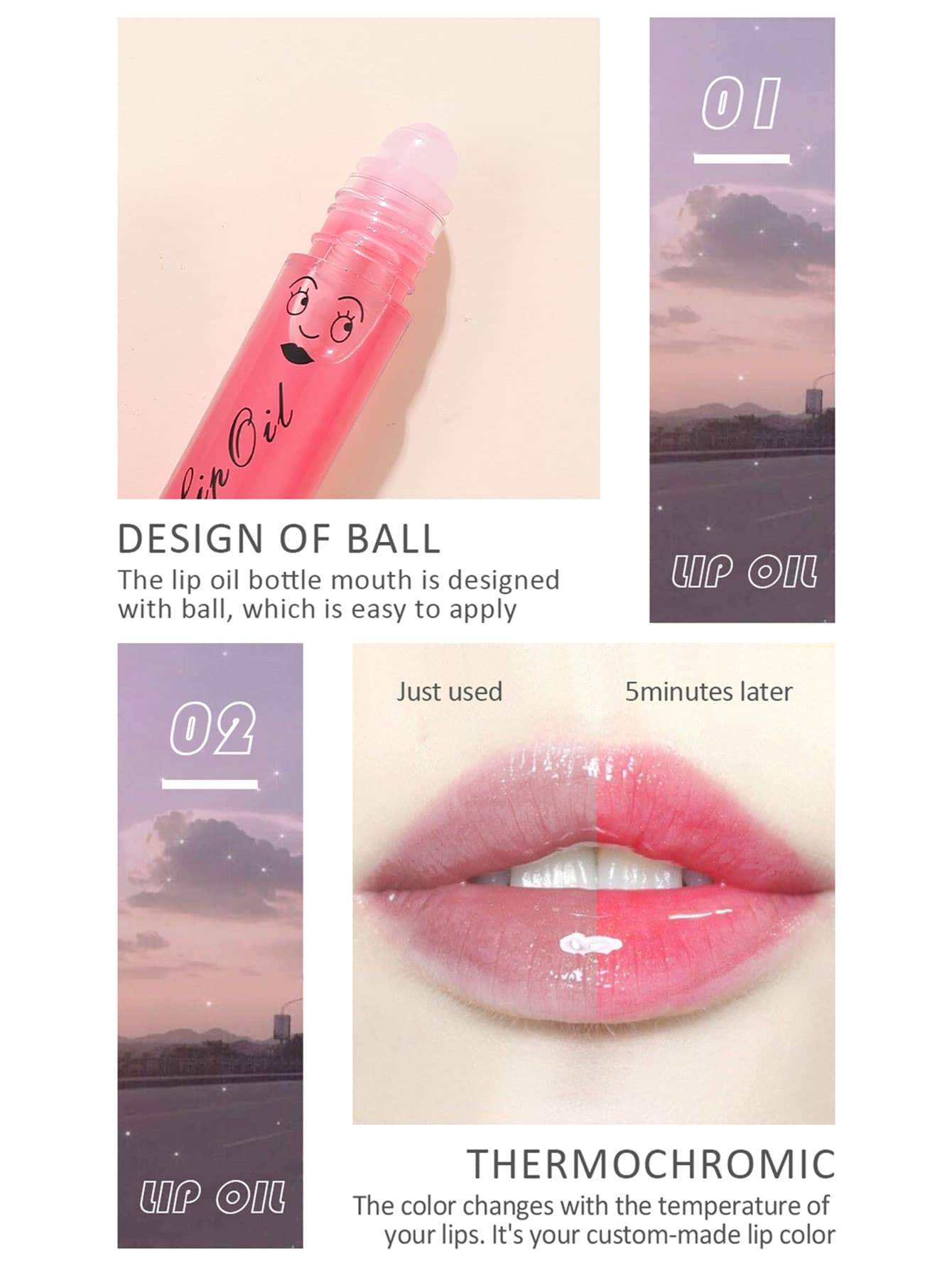 Shein- Moisturizing Lip Oil 06