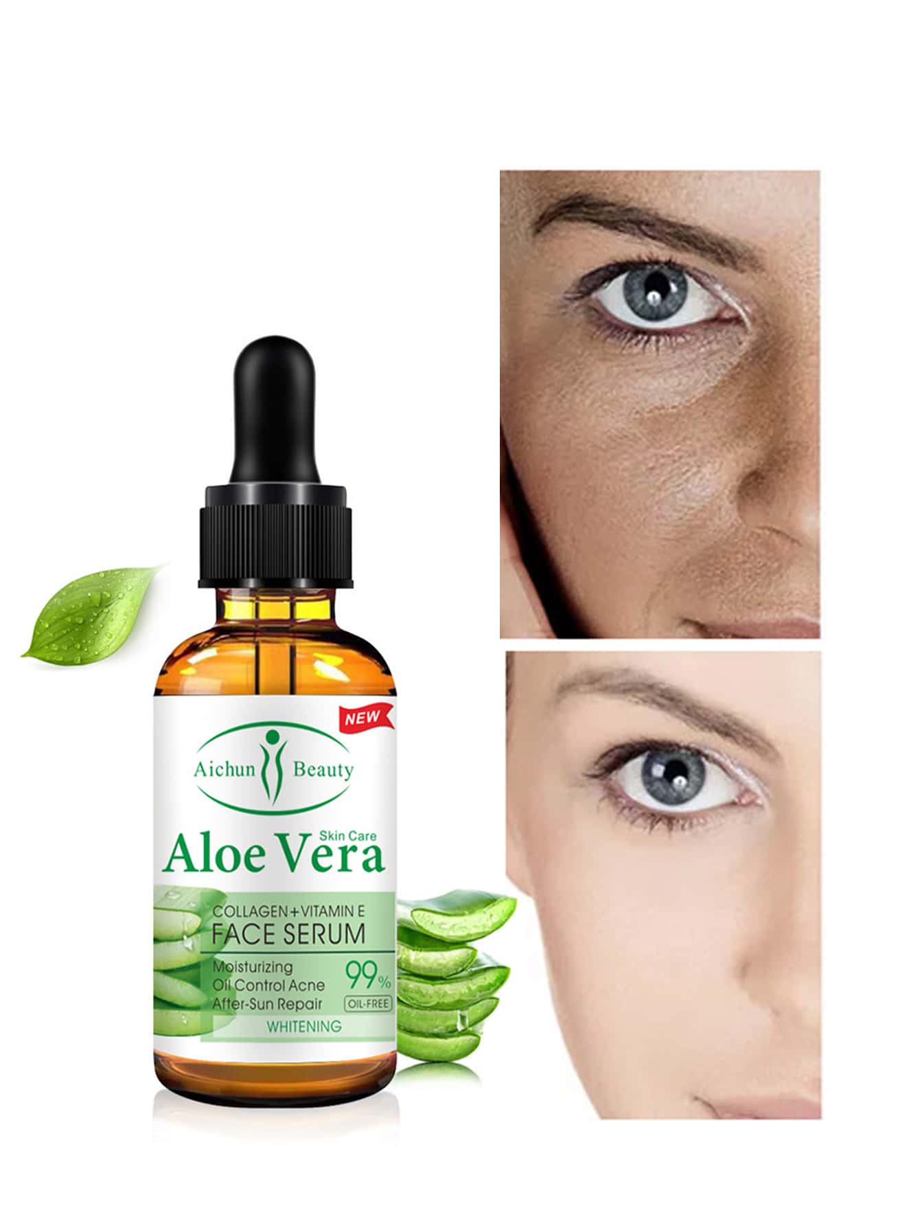 Shein- Aloe Vera Face Serum, 30 ml