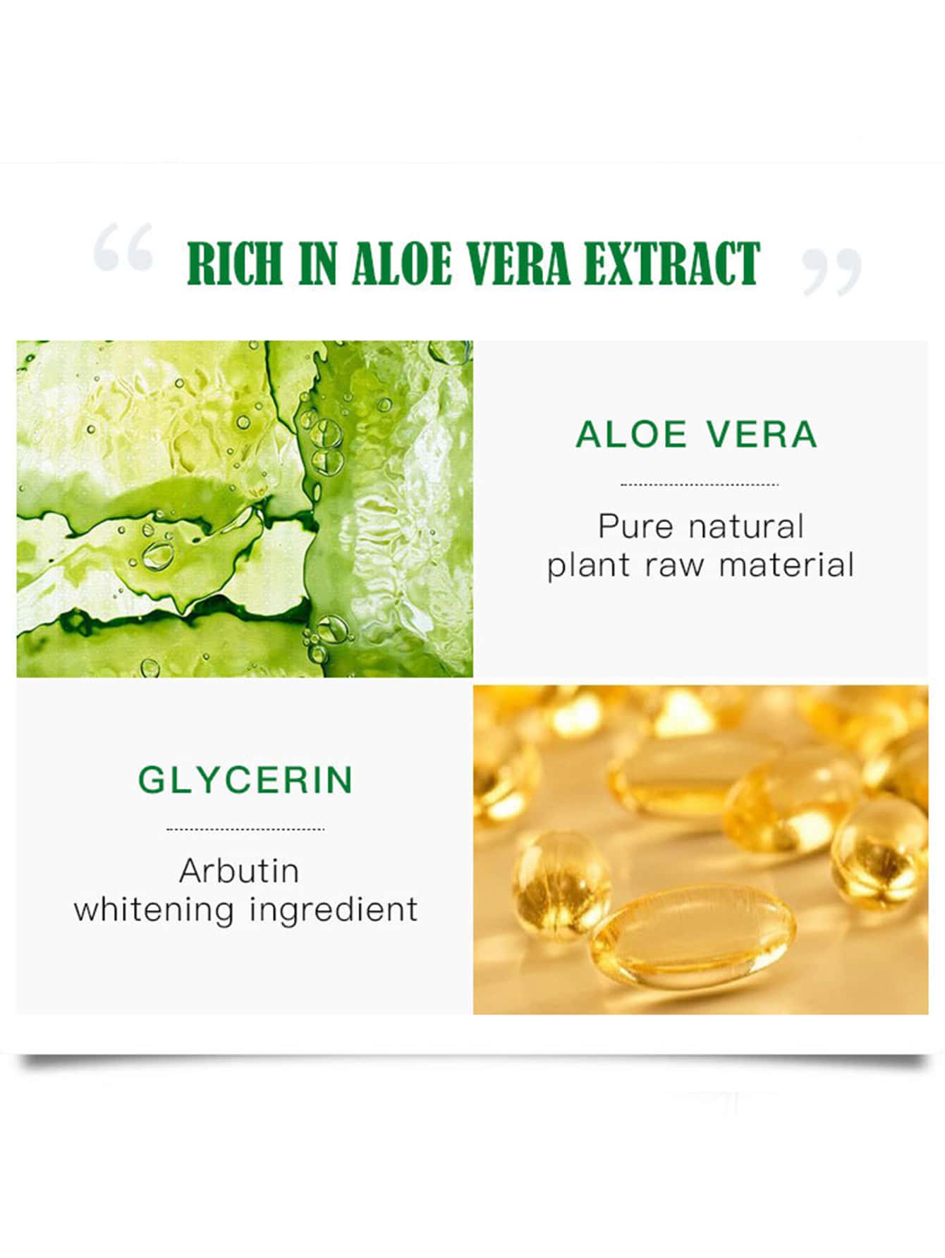 Shein- Aloe Vera Face Serum, 30 ml