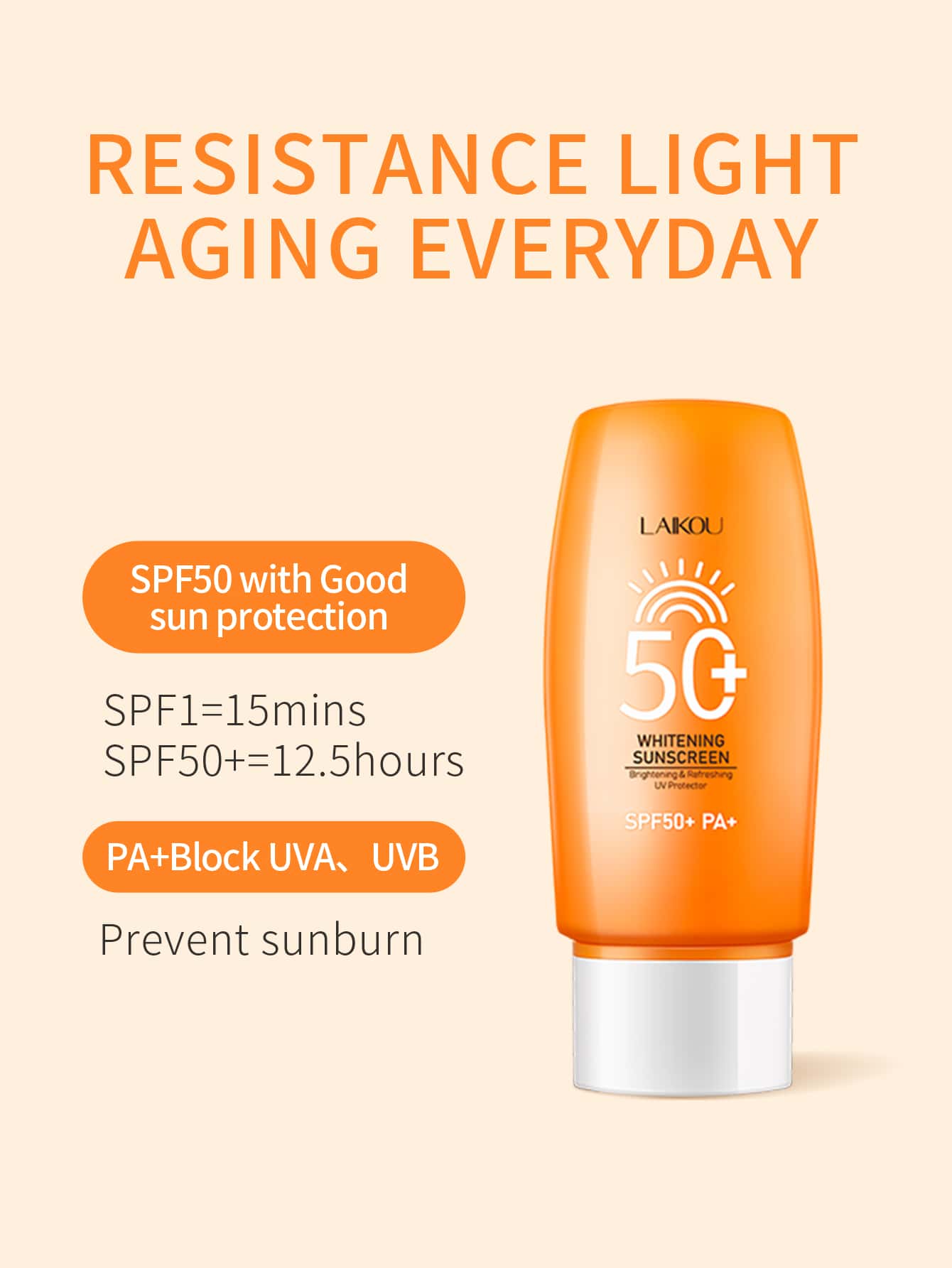 Shein- Brightening & Refreshing Sunscreen, 50g