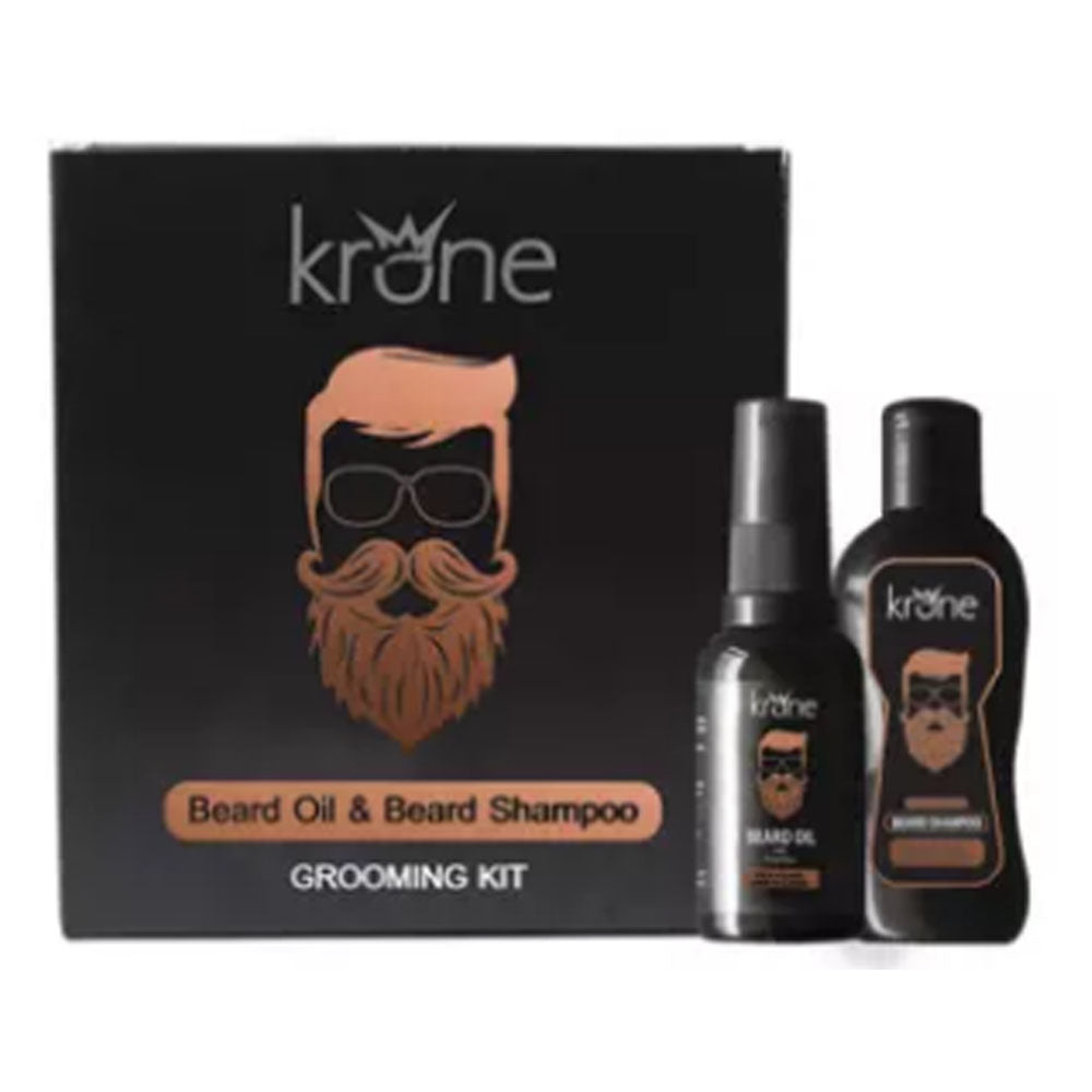 Krone- Beard Oil 30 ml with Free Krone Beard Shampoo