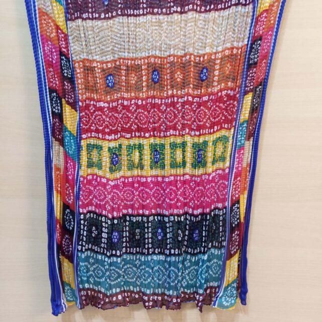 Zardi- Chiffon Crush Dupatta  Length 2.5 Yards  Multi  ZD618