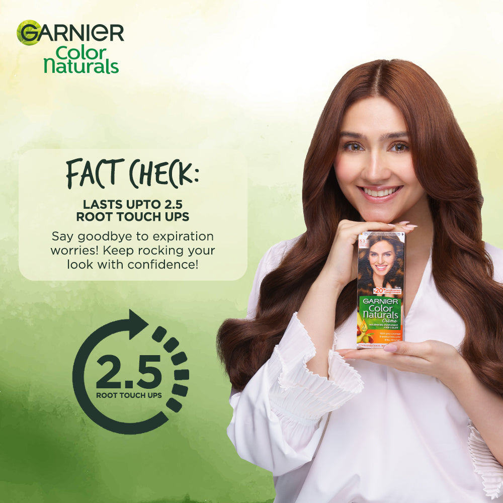 Garnier Color Naturals- 4.6 Intense Dark Red Hair Color