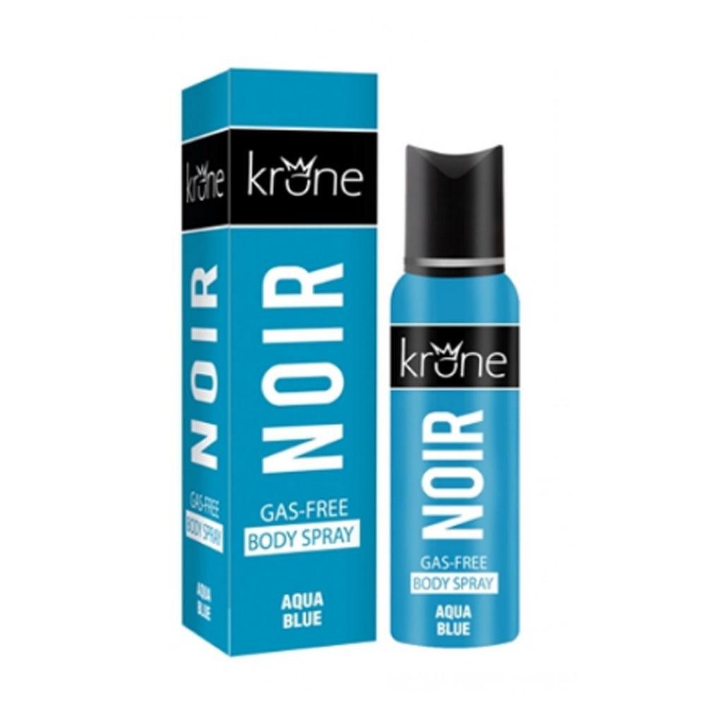 Krone- Noir Aqua Blue- Gas Free Body Spray 120 ML