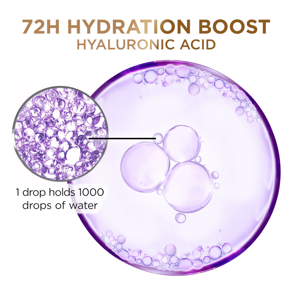 L'Oreal Paris Hyaluron + Plump Hydrating Shampoo, Paraben-Free, 175 ml - FOC