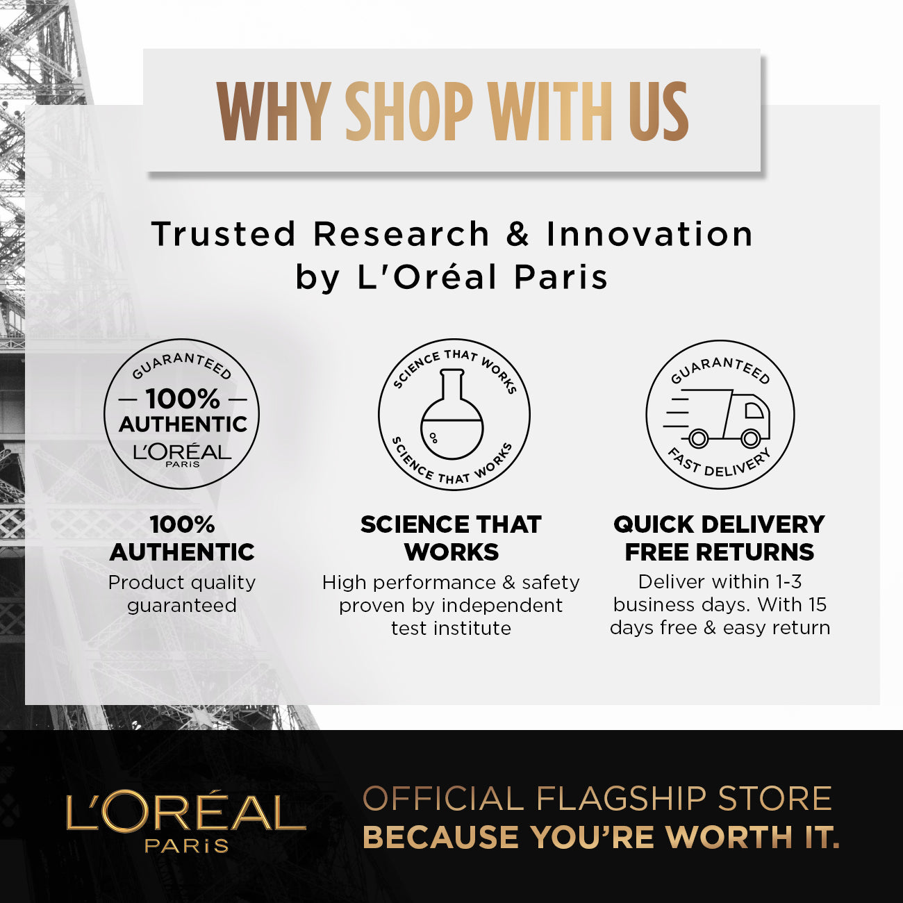 L'Oreal Paris Hyaluron + Plump Hydrating Shampoo, Paraben-Free, 175 ml - FOC