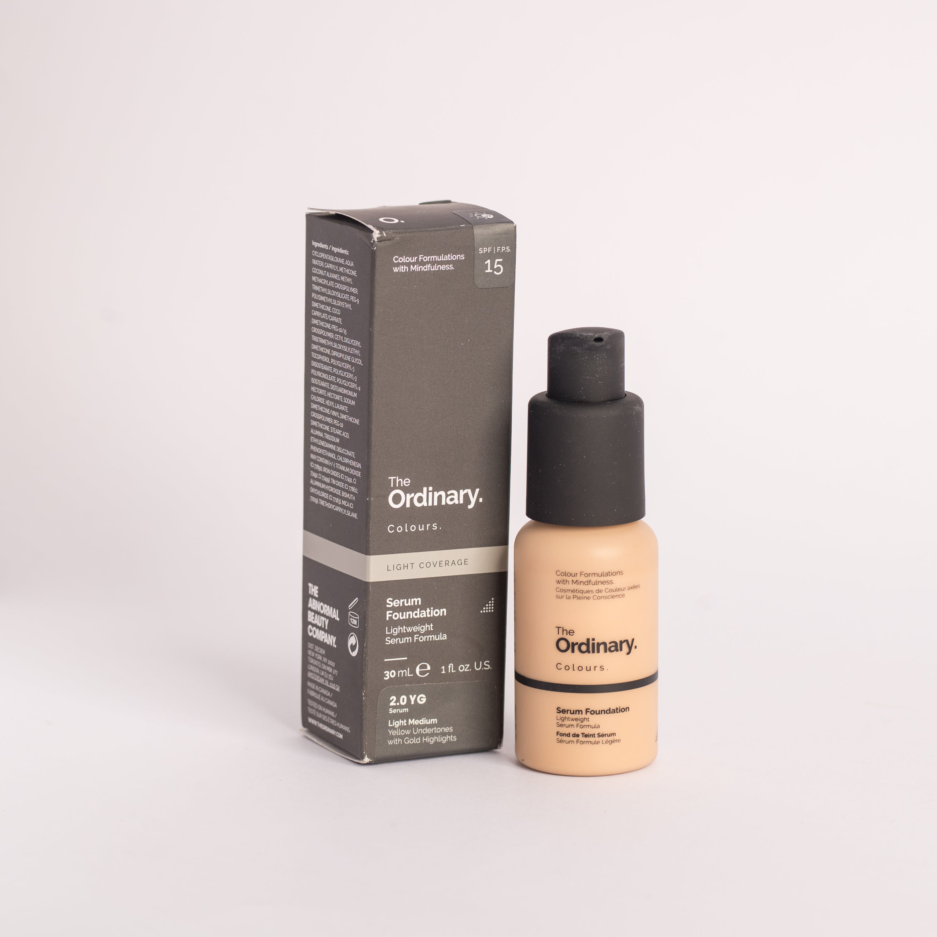 The Ordinary - Coverage Foundation (SPF15)- 2.0 P Light Medium