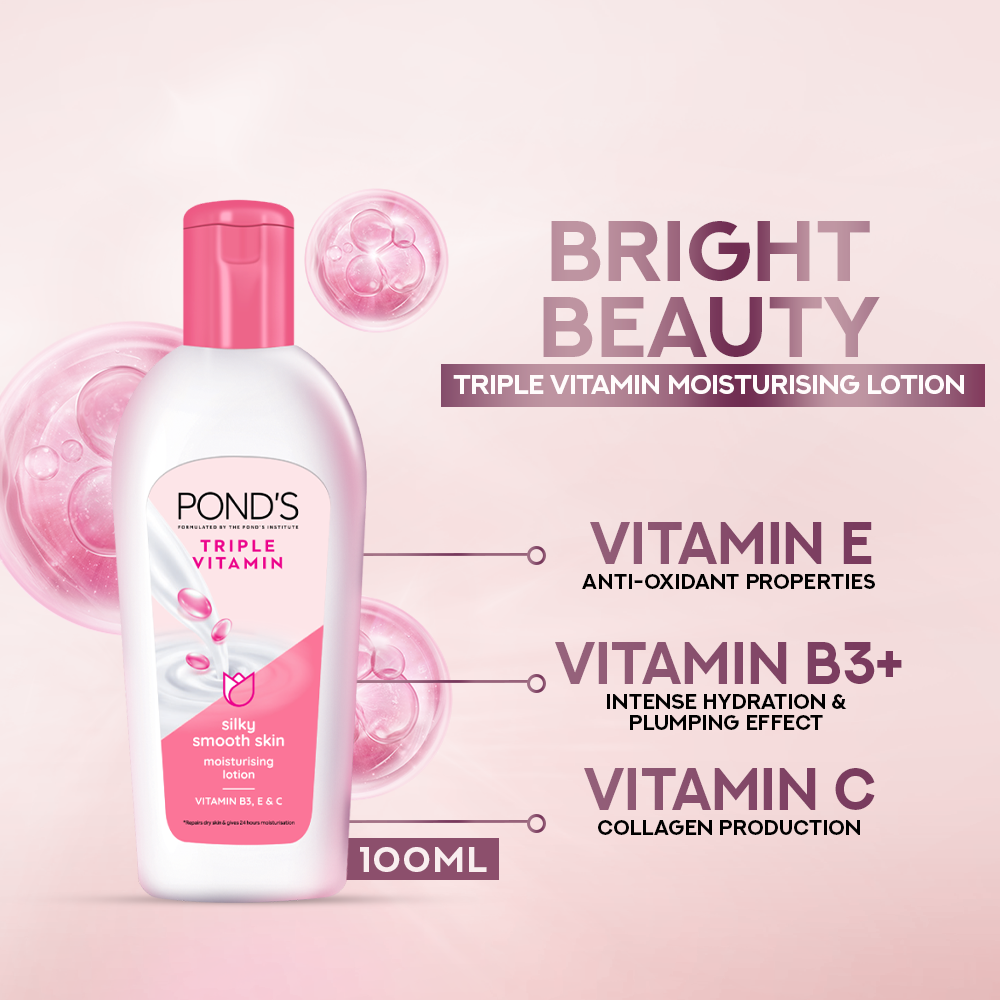 POND'S Triple Vitamin Moisturizing Lotion - 100ML