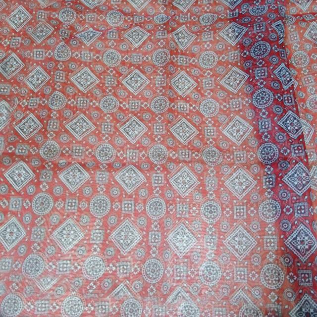 Zardi- Organza Printed Floral Dupatta – ZD845