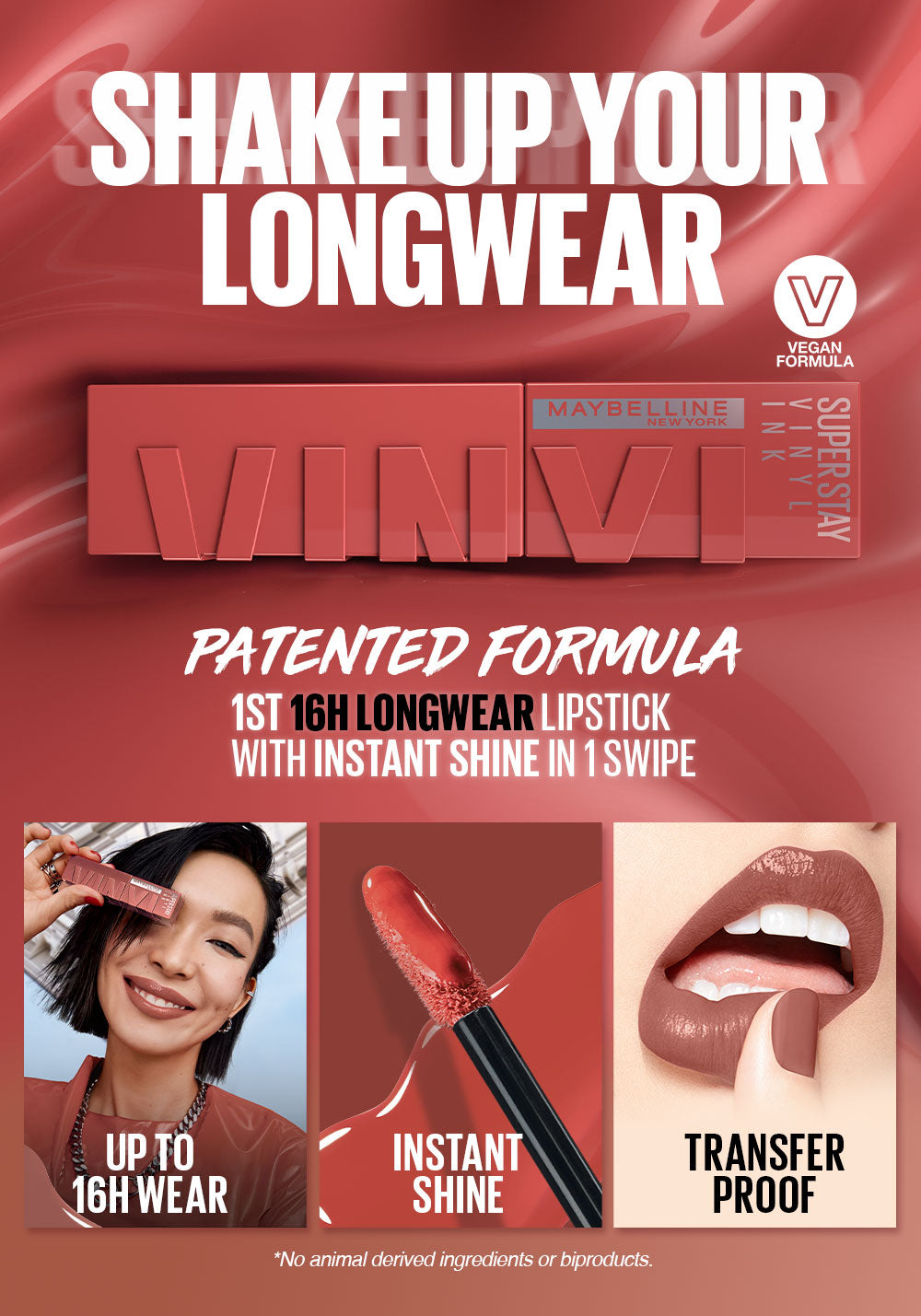 Maybelline New York - Super Stay®Vinyl Ink Longwear Liquid Lipcolor - Redhot